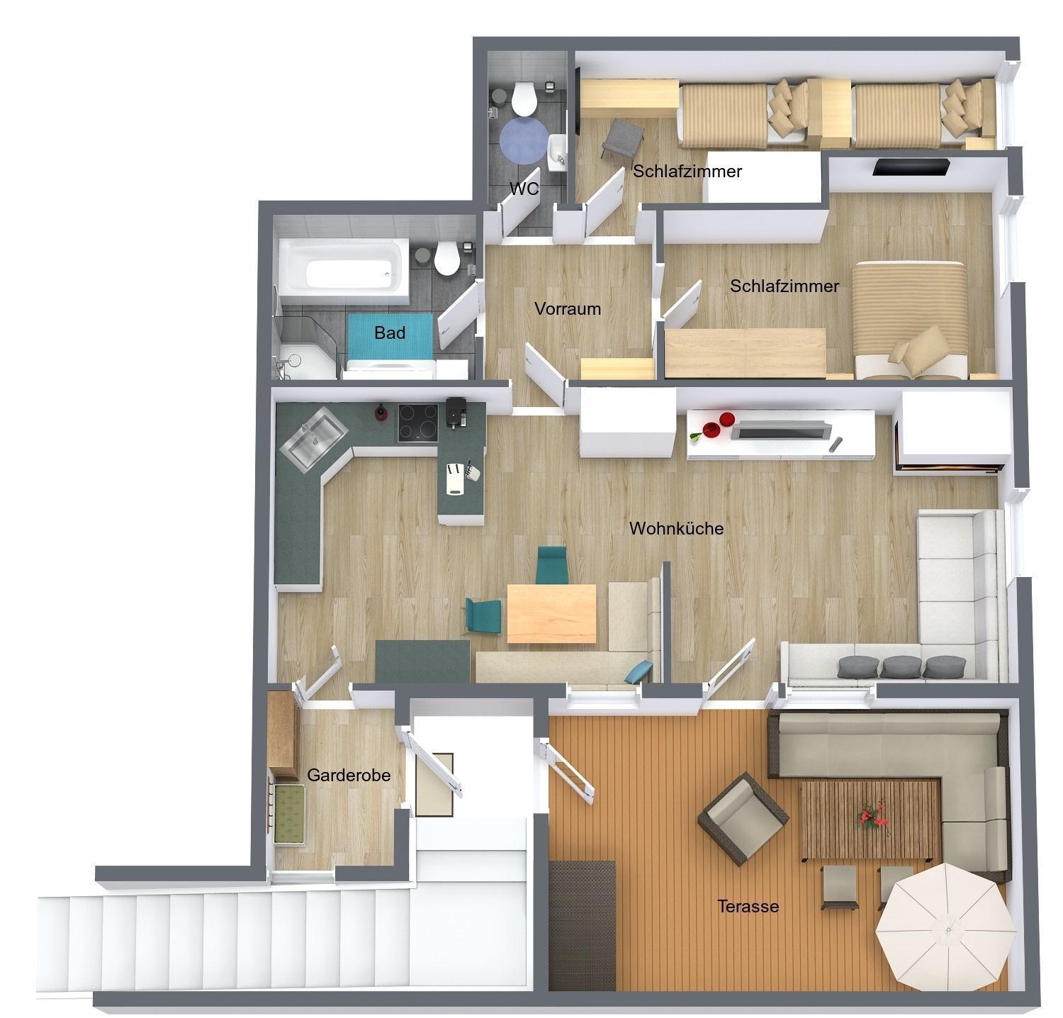 Ferienwohnung Alpenheim Tux Rom bilde